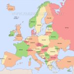 Free Printable Maps Of Europe   Printable Map Of Europe