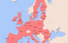 Free Printable Maps Of Europe - Printable Map Of Europe With Countries