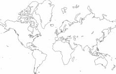 free printable world map coloring pages for kids best coloring coloring world map printable Free Printable World Map Coloring Pages For Kids - Best Coloring - Coloring World Map Printable