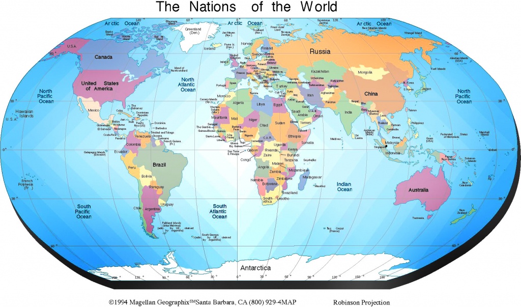 Free Printable World Map | Sksinternational - Free Printable World Map With Countries Labeled For Kids