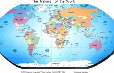 Free Printable World Map With Countries Labeled And Travel - Printable World Map With Countries For Kids
