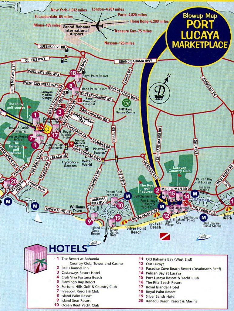 carnival st kitts port map