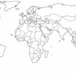 Fresh World Map Template 7 | Coffee | World Map Template, World Map   Full Page World Map Printable