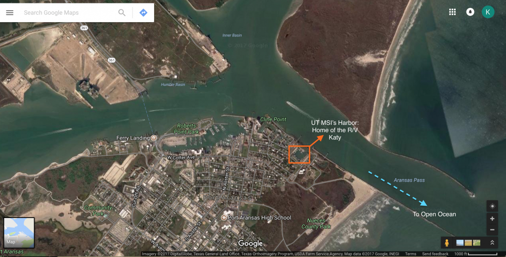 From Sea To Shining Estuary – Envirotalks - Google Maps Port Aransas Texas