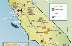 From The Golden Gate To The Beaches Of Socal, Show Your Kids - California Map For Kids