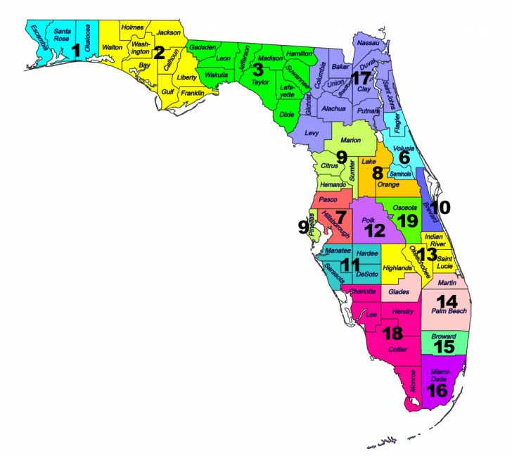Florida School Districts Map