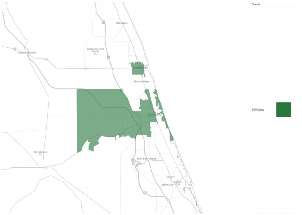 Ft. Pierce Utilities Authority Availability Areas &amp;amp; Coverage Map - Where Is Ft Pierce Florida On A Map