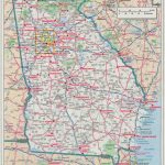 Ga Road Maps And Travel Information | Download Free Ga Road Maps   Georgia Road Map Printable