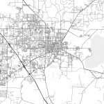 Gainesville, Florida   Area Map   Light | Hebstreits Sketches   Map Of Gainesville Florida Area