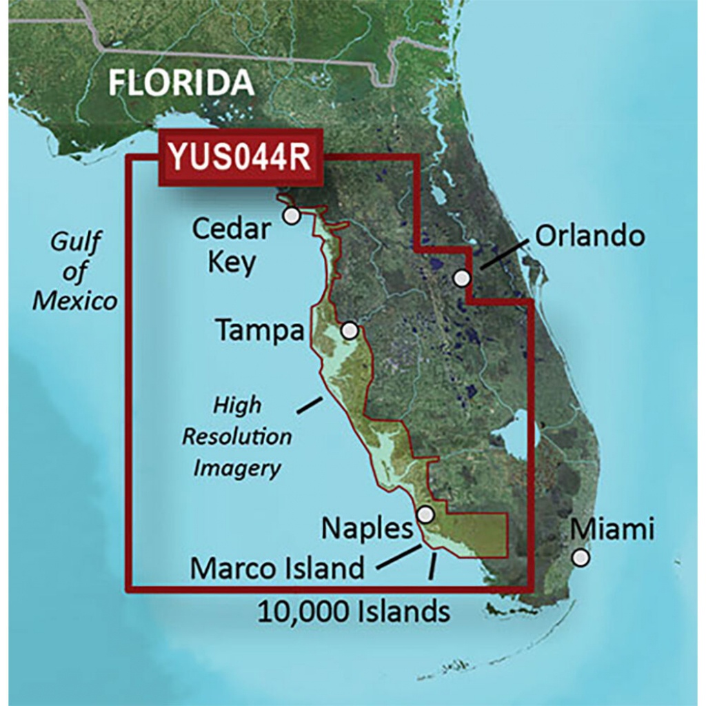 Garmin Bluechart G2 Hd W/high Resolution Satellite Imagery - Florida - Garmin Florida Map