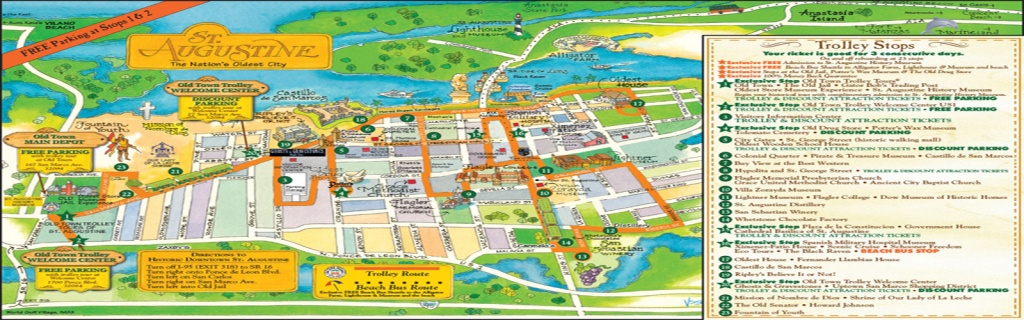 Gay St Augustine | &amp;gt; Play &amp;gt; Attractions - St Augustine Florida Map Of Attractions