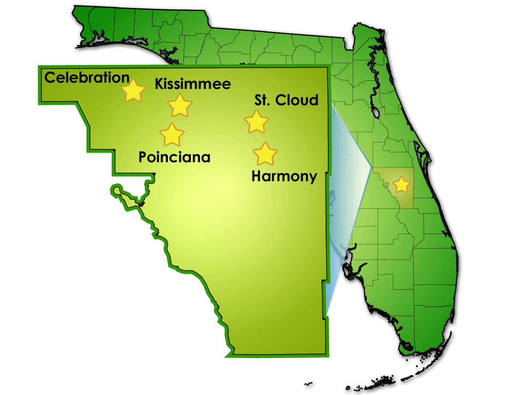 General Information Concerning Osceola County - Map Of Osceola County Florida