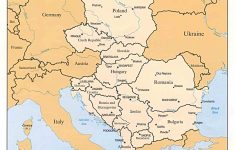 General Map Of Eastern Europe - Printable Map Of Eastern Europe