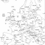 Geography For Kids: Europe Free Printable Map | Extra School Work   Printable Maps For School