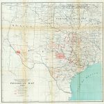 Geological Survey Of Texas E.t. Dumble State Geologist. Progress Map   Texas Geological Survey Maps