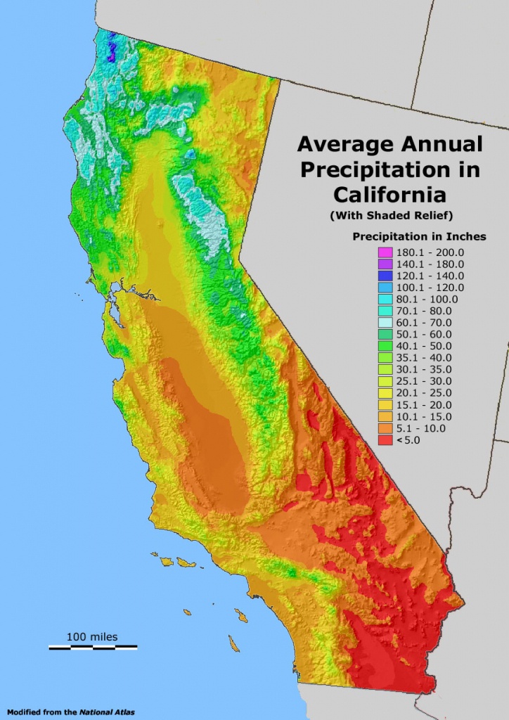 California Temperature Map Today