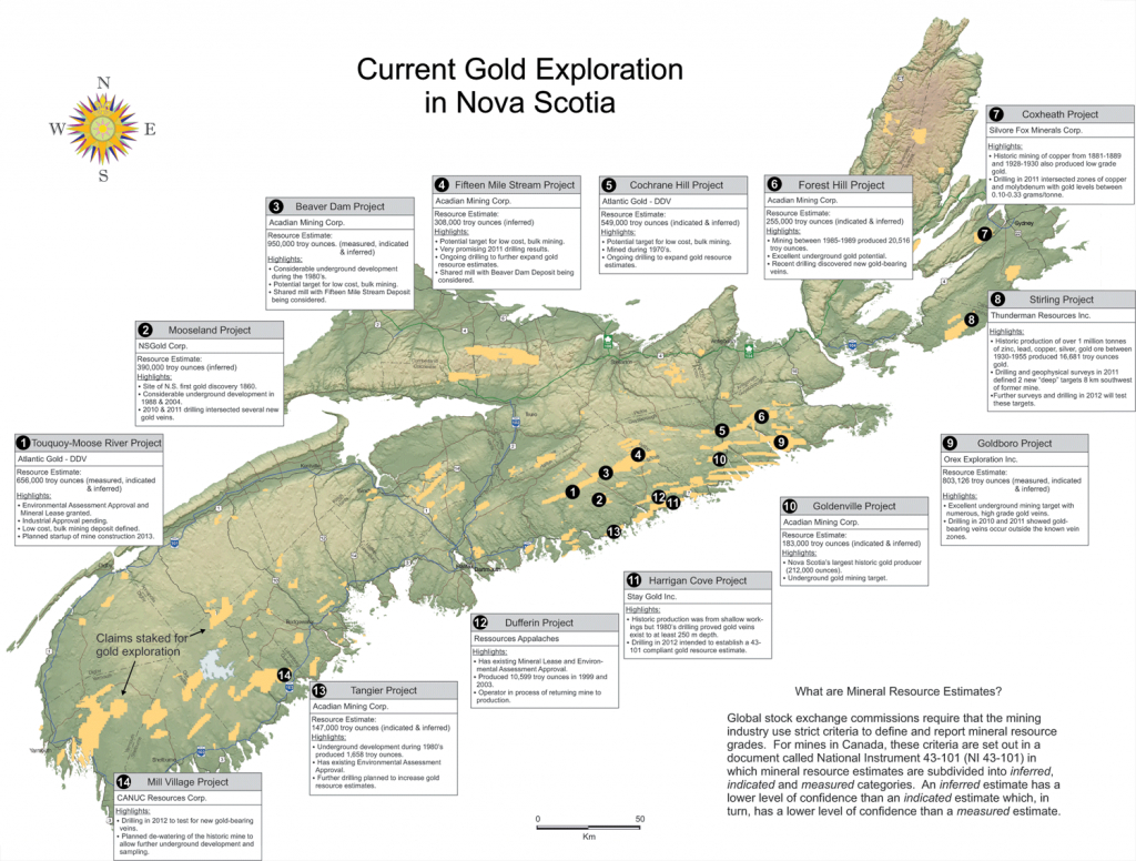 Geomatics Association Of Nova Scotia - Maps &amp;amp; Mapping Resources - Printable Map Of Nova Scotia Canada