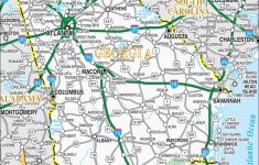 Georgia Map - Printable Map Of Georgia