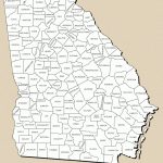 Georgiainfo   Georgia State Map Printable
