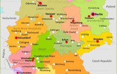 Germany Maps | Maps Of Germany - Large Printable Map Of Germany