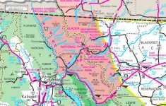 Glacier National Park Area Road Map - Printable Map Of Glacier National Park