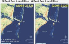 Global Warming Threat: Florida Could Be Overwhelmedsudden Sea Rise - Florida Map After Global Warming