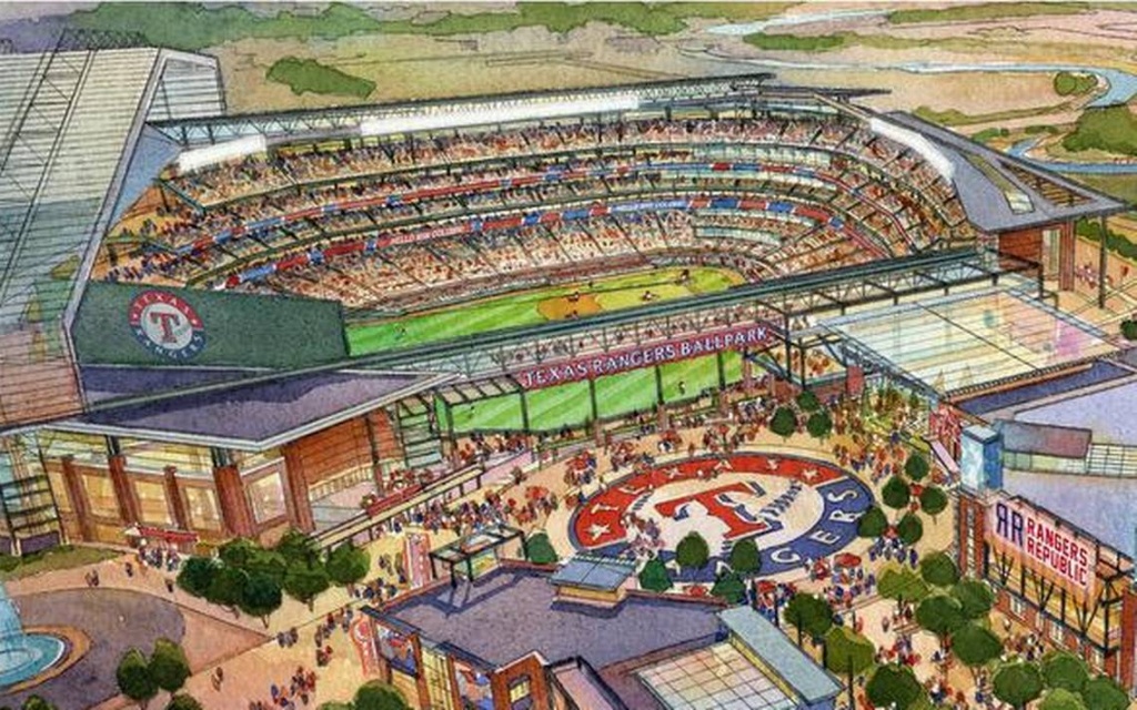 Globe Life Field - Pictures, Information And More Of The Future - Texas Rangers Ballpark Map