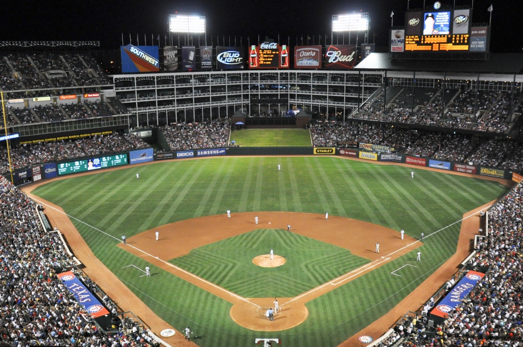 Globe Life Park In Arlington — Wikipédia - Texas Rangers Stadium Map