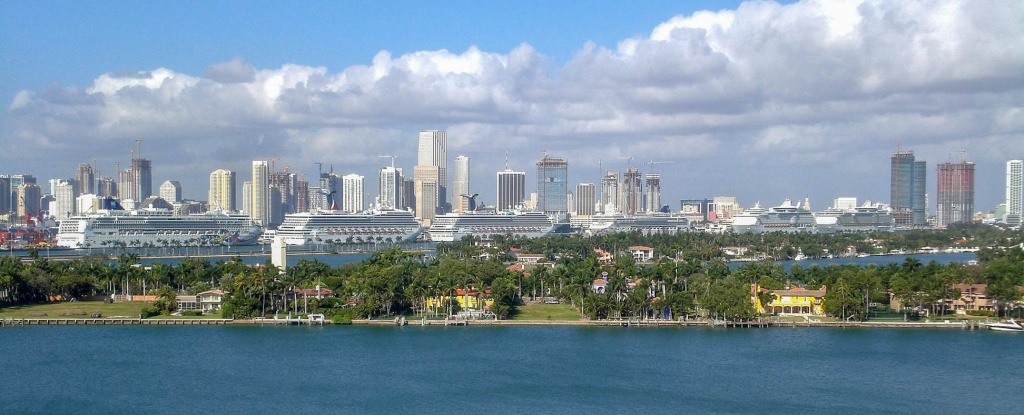 Google Map Of Miami, Florida, Usa - Nations Online Project - Google Maps Coral Gables Florida