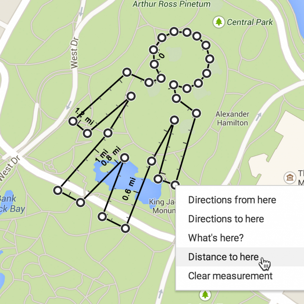 Google Maps Can Now Tell You The Exact Distance Between Two Points - Google Maps Texas Directions