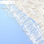 Google Maps Now Showing Southern California Coastal Cities Drowned   Map Of Southern California Coast