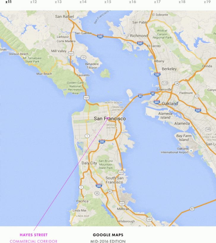 California Road Map Google