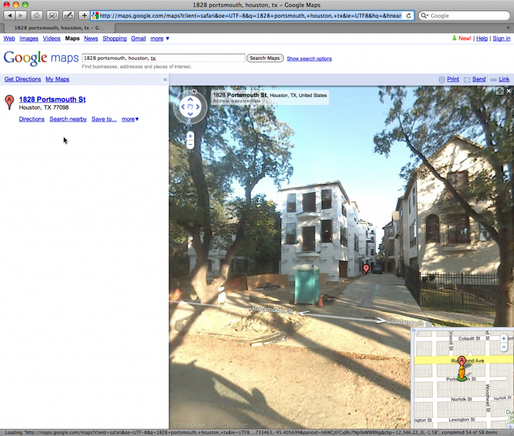 Google Street View — Richwood Place | Richwood Place - Houston Texas - Google Maps Street View Houston Texas
