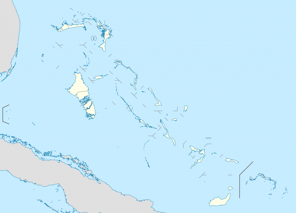 Grand Bahama - Wikipedia - Map Of Florida And Freeport Bahamas