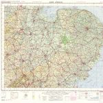 Great Britain Ams Topographic Maps   Perry Castaã±Eda Map Collection   Printable Map Of East Anglia