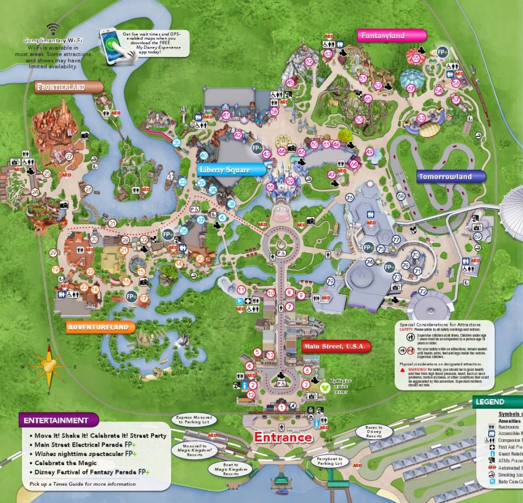 Great Printable Maps Of Disney World | Vacations: Disney Trip - Printable Disney Maps