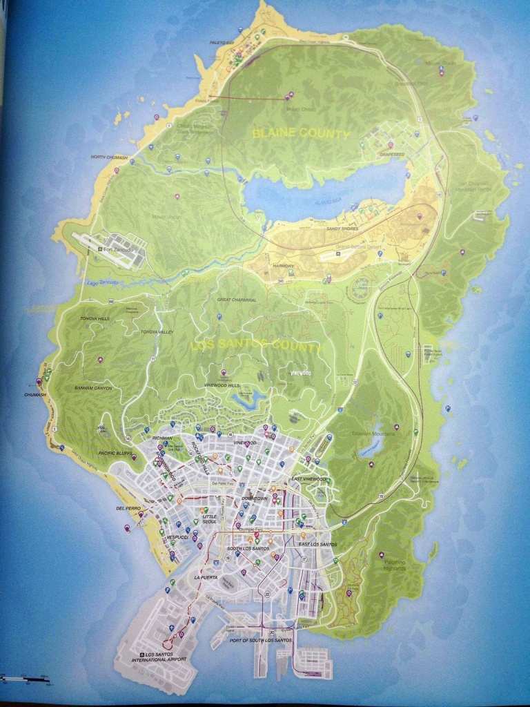 Gta 5 Full Map | Games ( Ps3 - Ps4 - Ps Vita - Xbox 360 - Xbox One - Gta 5 Printable Map
