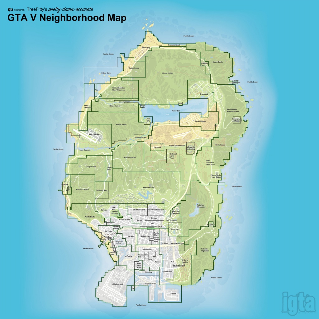 Gta 5 Map - Gta 5 Map Printable