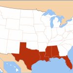 Gulf Coast Of The United States   Wikipedia   Map Of Florida Panhandle Gulf Coast