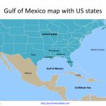 Gulf Of Mexico Map Powerpoint Templates   Free Powerpoint Templates   Florida Ocean Map