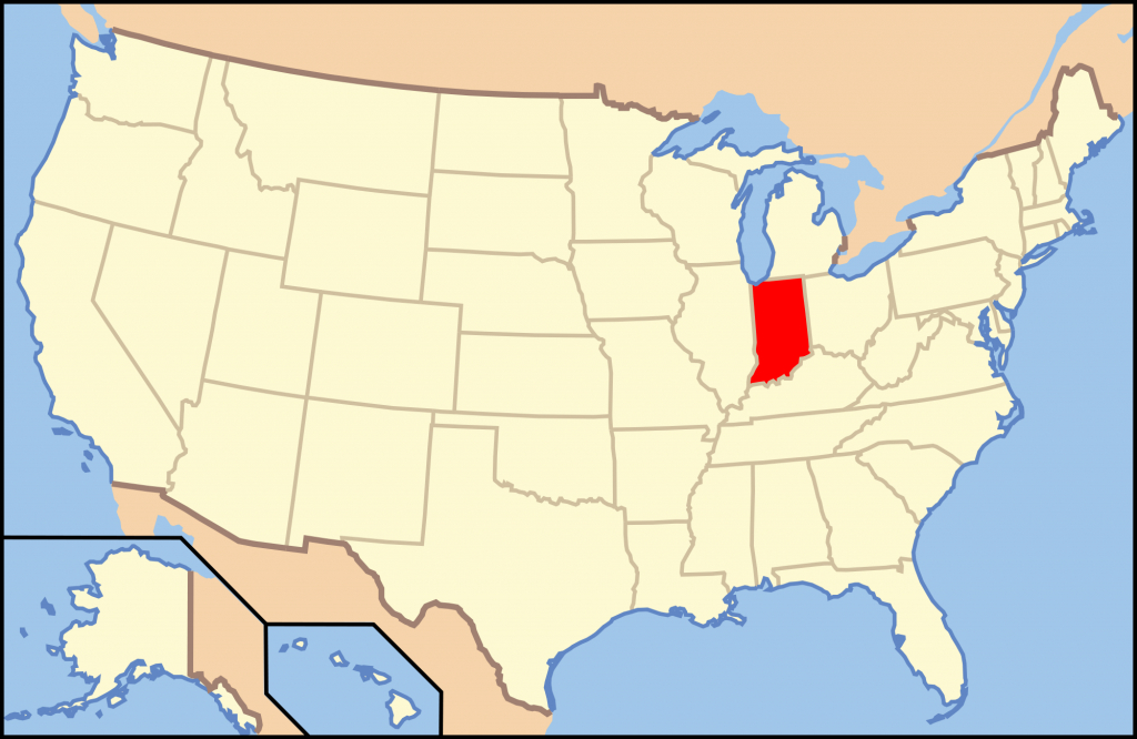 Gun Laws In Indiana - Wikipedia - Texas Reciprocity Map 2017