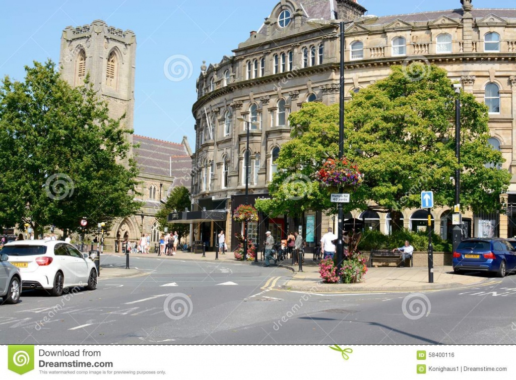 Harrogate Town Centre Editorial Photo. Image Of Road - 58400116 - Printable Street Map Of Harrogate Town Centre