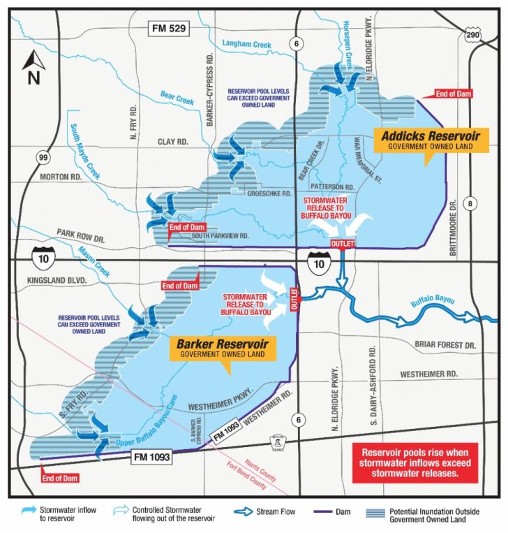 Hcfcd - Controlled Releases On Addicks And Barker Reservoir Increase ...