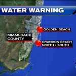 Health Department Issues Swim Advisory For South Florida Beaches Due   Florida Beach Bacteria Map 2018