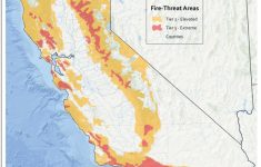 Here Is Where Extreme Fire-Threat Areas Overlap Heavily Populated - Southern California Fire Map