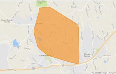 Here S A Pg E Map Showing Where The Power Currently Out Curbed Sf - Pge Outages Map California