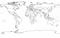 high res world map political outlines black and white adventure free printable black and white world map with countries labeled High-Res World Map, Political, Outlines, Black And White | Adventure - Free Printable Black And White World Map With Countries Labeled