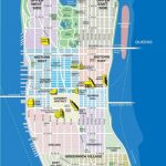 High-Resolution Map Of Manhattan For Print Or Download | Usa Travel – Printable Street Map Of Manhattan Nyc