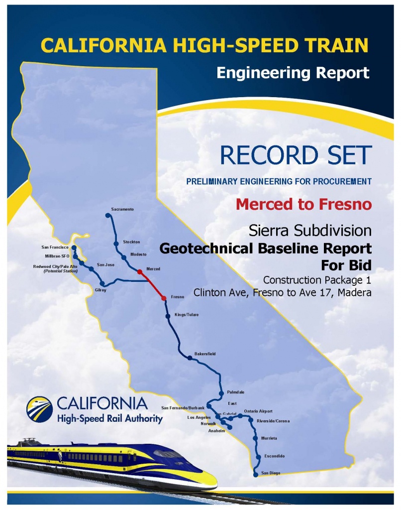 High Speed Rail California Map - Touran - California High Speed Rail Map