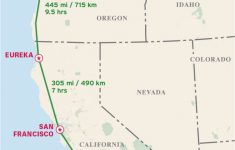 Highway 1 California Road Trip Map | Secretmuseum - Highway 1 California Map